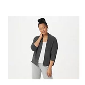 Barefoot Dreams Cozy Chic Lite Ribbed Shrug Cardi